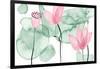 Lotus in Nature III-Melissa Wang-Framed Art Print