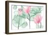 Lotus in Nature III-Melissa Wang-Framed Art Print