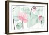 Lotus in Nature IV-Melissa Wang-Framed Art Print