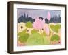 Lotus in the Garrigue, 1984-Marie Hugo-Framed Giclee Print