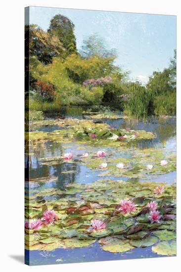 Lotus Lagoon-Tania Bello-Stretched Canvas