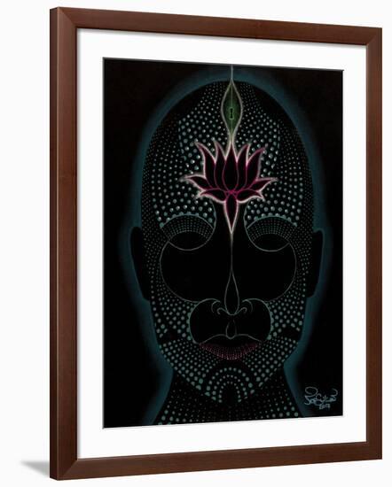 Lotus Mind-Jeff Sullivan-Framed Giclee Print