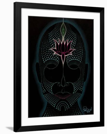 Lotus Mind-Jeff Sullivan-Framed Giclee Print