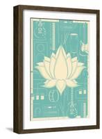 Lotus Music-null-Framed Premium Giclee Print