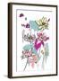 Lotus Pastel-null-Framed Giclee Print