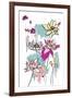 Lotus Pastel-null-Framed Giclee Print