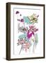 Lotus Pastel-null-Framed Giclee Print