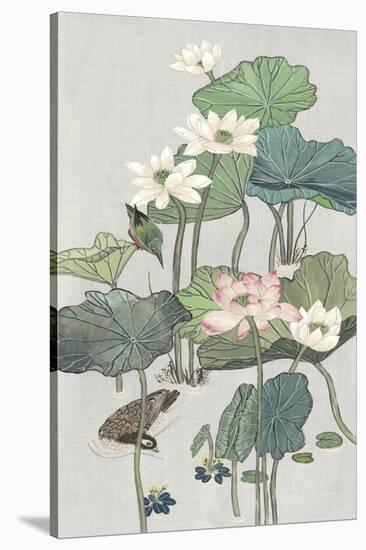 Lotus Pond II-Melissa Wang-Stretched Canvas