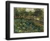 Lotus Pond, Shiba, Tokyo, 1886-Theodore Wores-Framed Giclee Print