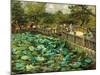 Lotus Pond, Shiba, Tokyo, c.1886-Theodore Wores-Mounted Premium Giclee Print