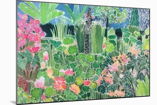 Lotus Pond, Ubud, Bali, 1997-Hilary Simon-Mounted Giclee Print