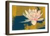 Lotus Pop (Mustard)-null-Framed Premium Giclee Print