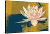 Lotus Pop (Mustard)-null-Stretched Canvas