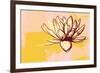 Lotus Pop (Yellow)-null-Framed Art Print