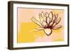 Lotus Pop (Yellow)-null-Framed Premium Giclee Print