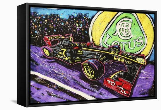 Lotus Race Car-Rock Demarco-Framed Stretched Canvas