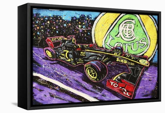 Lotus Race Car-Rock Demarco-Framed Stretched Canvas