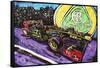 Lotus Race Car-Rock Demarco-Framed Stretched Canvas