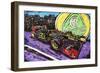 Lotus Race Car-Rock Demarco-Framed Giclee Print