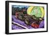 Lotus Race Car-Rock Demarco-Framed Giclee Print