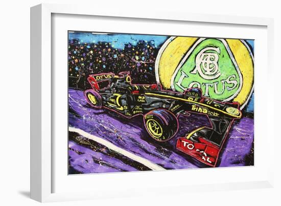 Lotus Race Car-Rock Demarco-Framed Premium Giclee Print