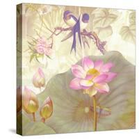 Lotus Sanctuary IV-Steve Hunziker-Stretched Canvas