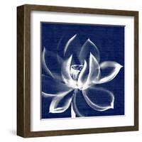 Lotus Shibori-Meili Van Andel-Framed Art Print