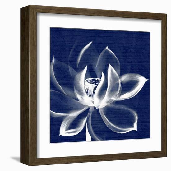 Lotus Shibori-Meili Van Andel-Framed Art Print