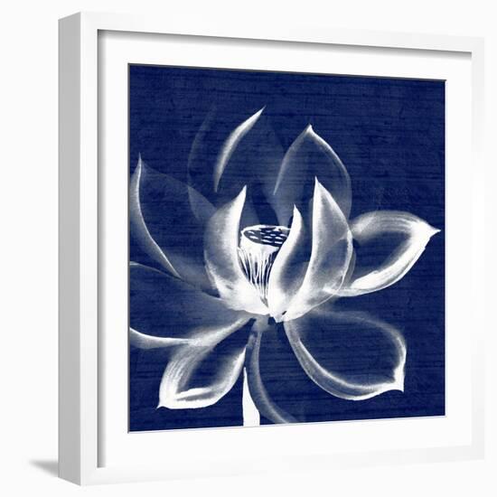 Lotus Shibori-Meili Van Andel-Framed Art Print