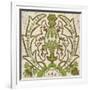 Lotus Tapestry II-Chariklia Zarris-Framed Art Print