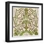 Lotus Tapestry II-Chariklia Zarris-Framed Art Print