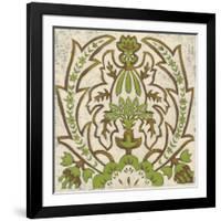 Lotus Tapestry II-Chariklia Zarris-Framed Art Print