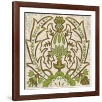 Lotus Tapestry II-Chariklia Zarris-Framed Art Print