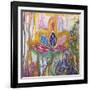 Lotus-Lauren Moss-Framed Giclee Print