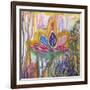 Lotus-Lauren Moss-Framed Giclee Print