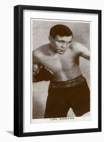 Lou Ambers, American Boxer, 1938-null-Framed Giclee Print