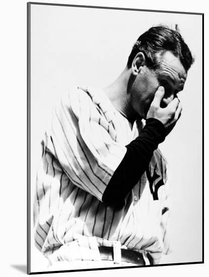 Lou Gehrig (1903-1941)-null-Mounted Giclee Print