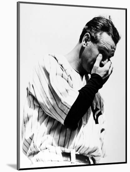 Lou Gehrig (1903-1941)-null-Mounted Premium Giclee Print