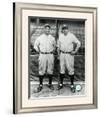 Lou Gehrig And Babe Ruth-null-Framed Photographic Print