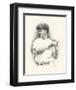 Lou Gehrig-Allen Friedlander-Framed Premium Giclee Print