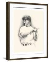 Lou Gehrig-Allen Friedlander-Framed Art Print