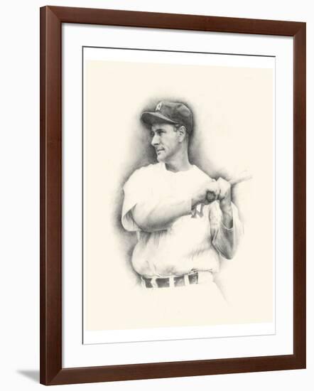 Lou Gehrig-Allen Friedlander-Framed Art Print