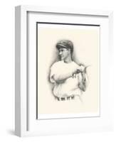 Lou Gehrig-Allen Friedlander-Framed Art Print