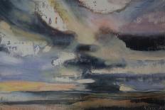 Evening Seascape-Lou Gibbs-Giclee Print