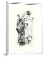 Lou Groza-Allen Friedlander-Framed Premium Giclee Print