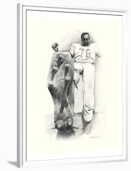 Lou Groza-Allen Friedlander-Framed Premium Giclee Print