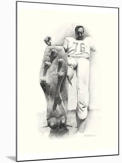 Lou Groza-Allen Friedlander-Mounted Premium Giclee Print