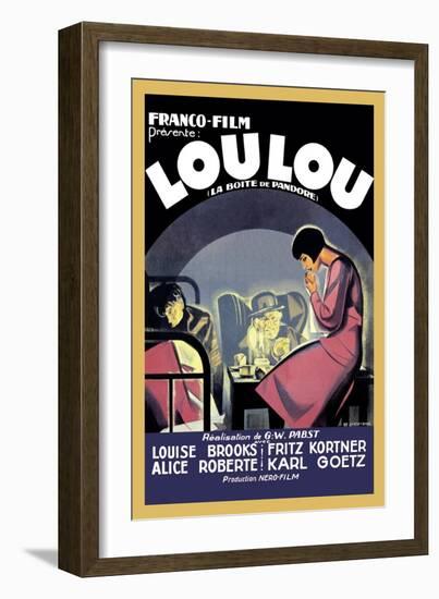 Lou Lou-null-Framed Art Print