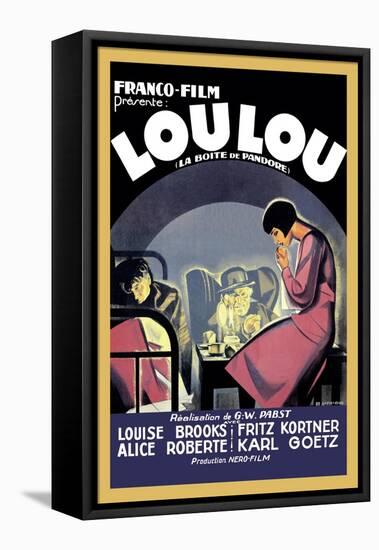 Lou Lou-null-Framed Stretched Canvas
