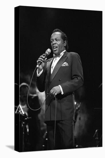 Lou Rawls, Royal Albert Hall, 1990-Brian O'Connor-Stretched Canvas